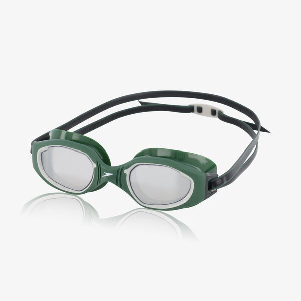 speedo Unisex Hydro Comfort Mirrored Goggle Green