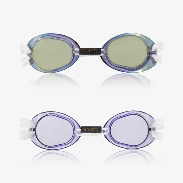 Speedo Unisex Swedish Goggles 2 Pack Blue
