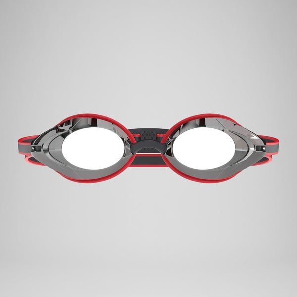 Speedo Vanquisher 3.0 Mirror Goggles Black/Red