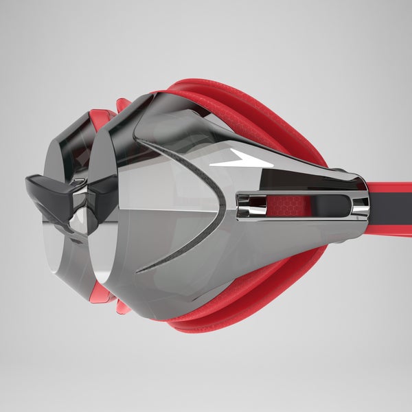 Speedo Vanquisher 3.0 Mirror Goggles Black/Red