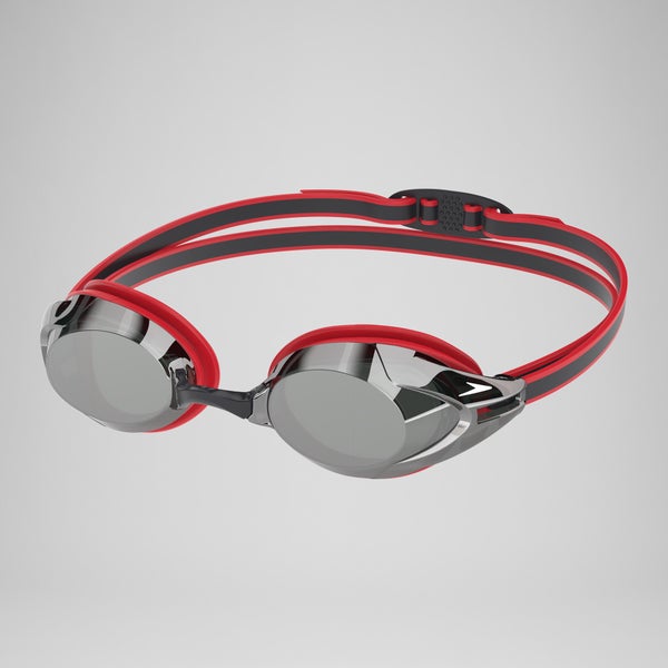 speedo Vanquisher 3.0 Mirror Goggles Black/Red