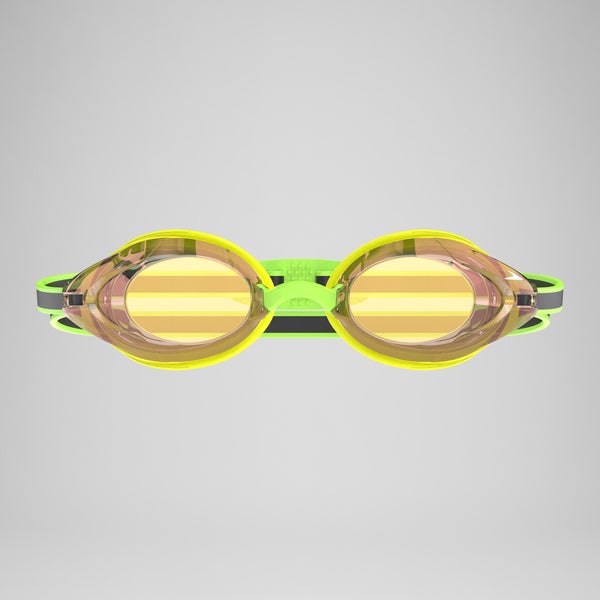Speedo Vanquisher 3.0 Mirror Goggles Green/Orange