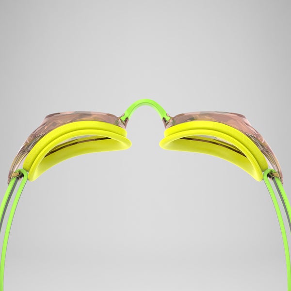 Speedo Vanquisher 3.0 Mirror Goggles Green/Orange