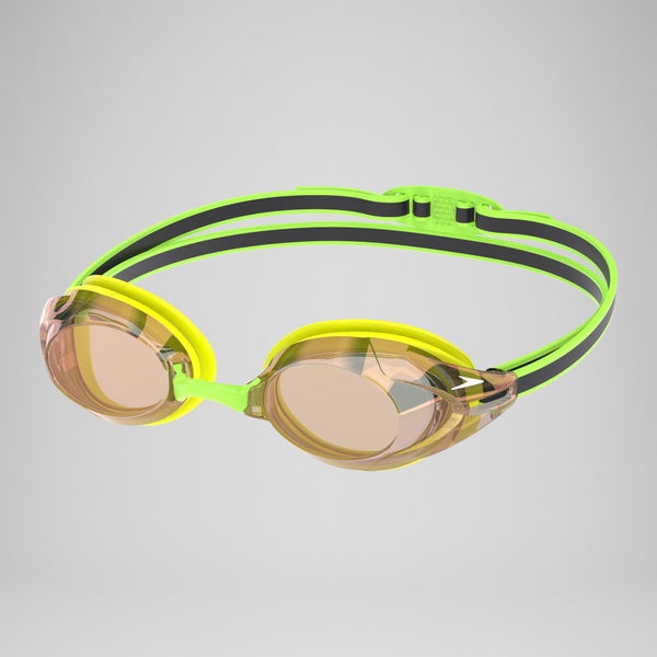 speedo Vanquisher 3.0 Mirror Goggles Green/Orange