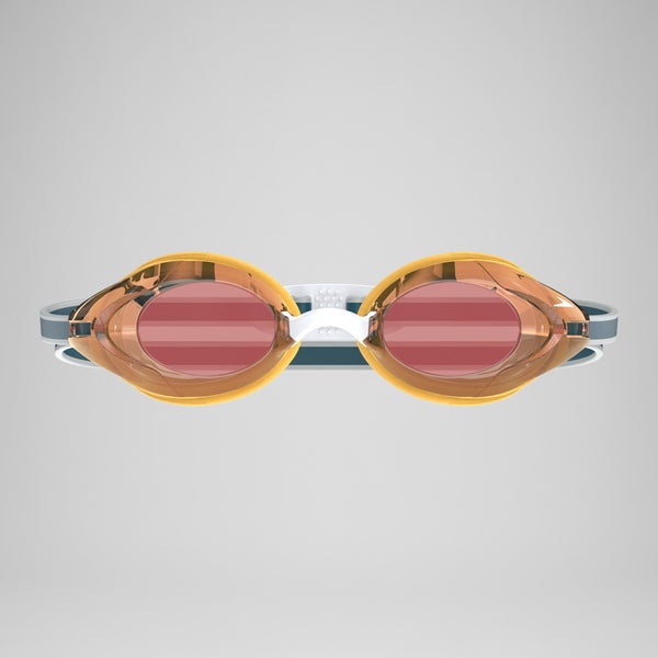 Speedo Vanquisher 3.0 Mirror Goggles Orange/Blue