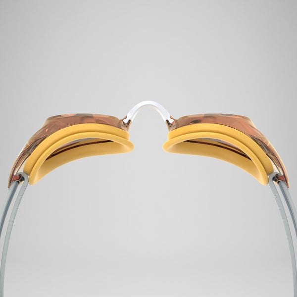 Speedo Vanquisher 3.0 Mirror Goggles Orange/Blue