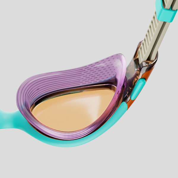 Speedo Women's Biofuse 2.0 Goggles Blue/Orange