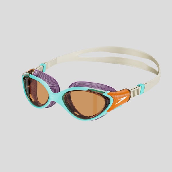 speedo Women's Biofuse 2.0 Goggles Blue/Orange