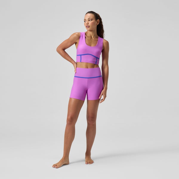 Speedo Women's Bound Bikini Crop Top Pink