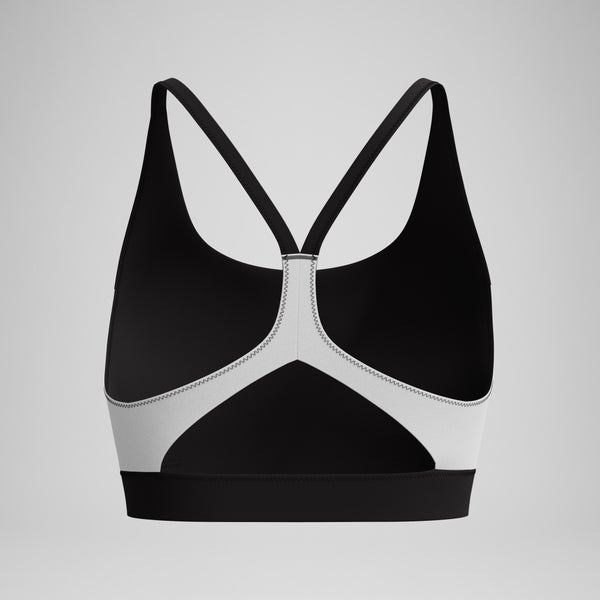 Speedo Women's Colorblock Bikini Top Teal/Navy