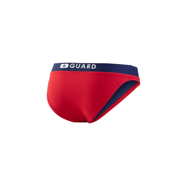 Speedo Women's Guard Hipster Bikini Bottom Red