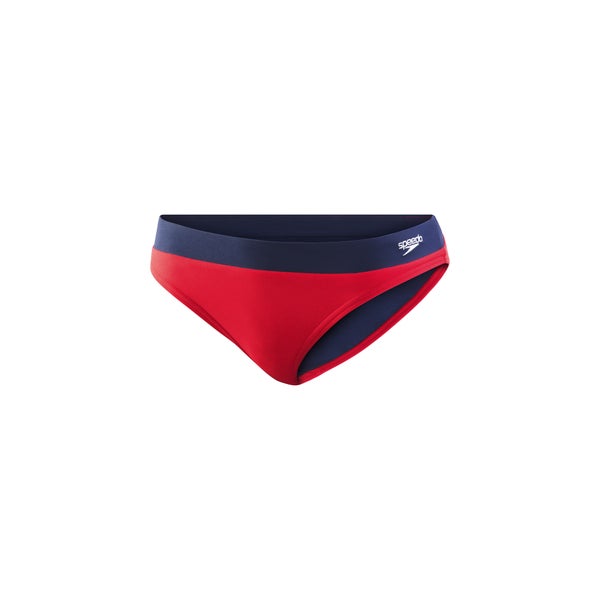 speedo Women's Guard Hipster Bikini Bottom Red