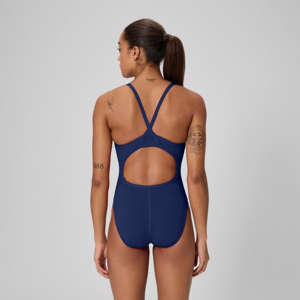 Speedo Women's Guard One Piece Navy