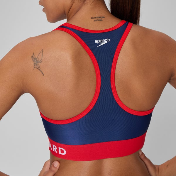 Speedo Women's Guard Racerback Top Navy