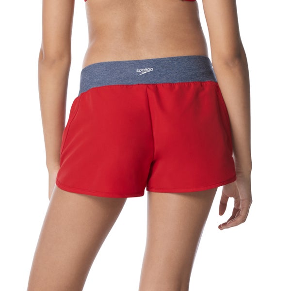 Speedo Women's Guard Short Red