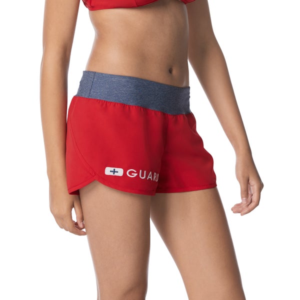 Speedo Women's Guard Short Red