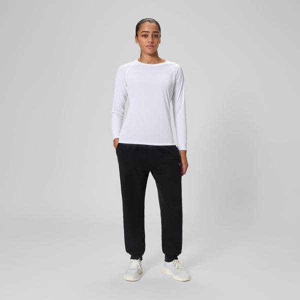 Speedo Women's Long Sleeve Swim Tee White