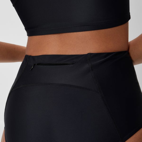 Speedo Women's Ocean Flex Boyleg Bottom Black