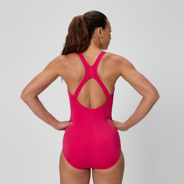 Speedo Women's Ombre Ultraback One Piece Ruby