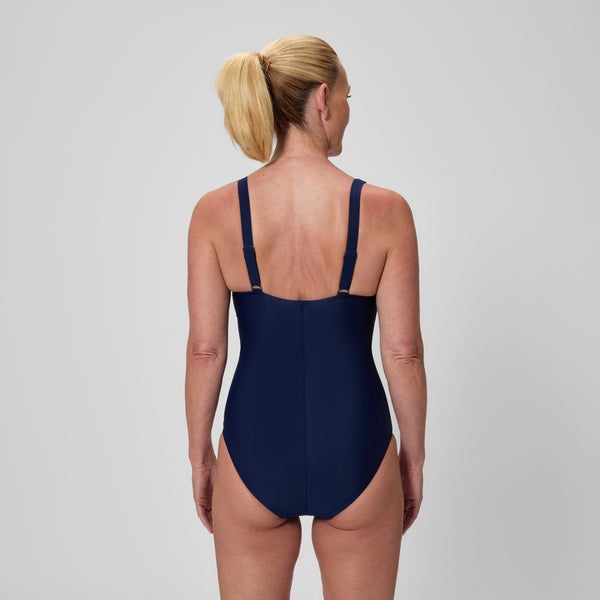 Speedo Women's Quantum Contour One Piece Navy/Teal