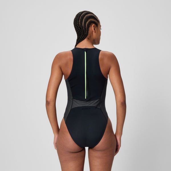 Speedo Women's Scuba Flex Hydrasuit Black/Green