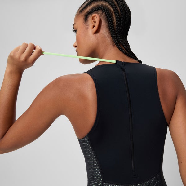 Speedo Women's Scuba Flex Hydrasuit Black/Green