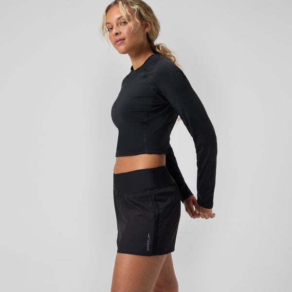 Speedo Women's The Lookout Swim Short Black