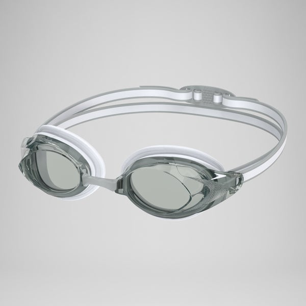 speedo Women's Vanquisher 3.0 Goggles White/Steel