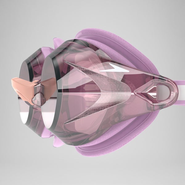 Speedo Women's Vanquisher 3.0 Mirror Goggles Pink