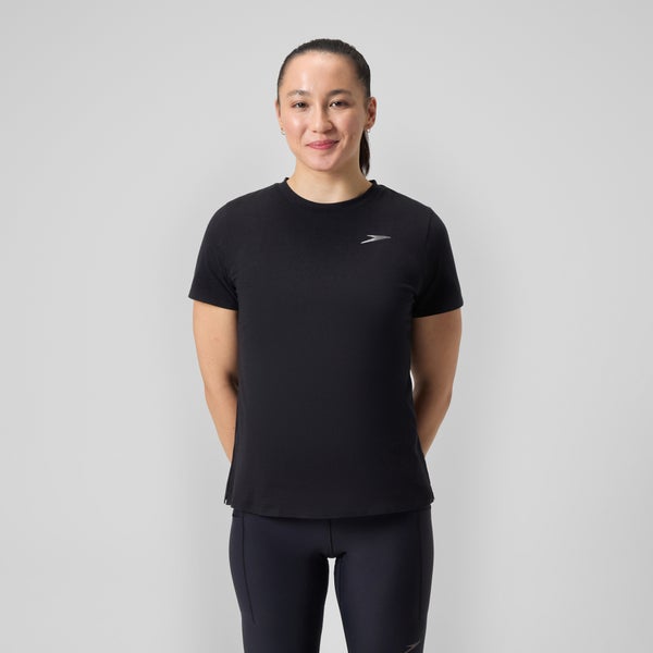 speedo Women's Vanquisher Collection T-shirt Black