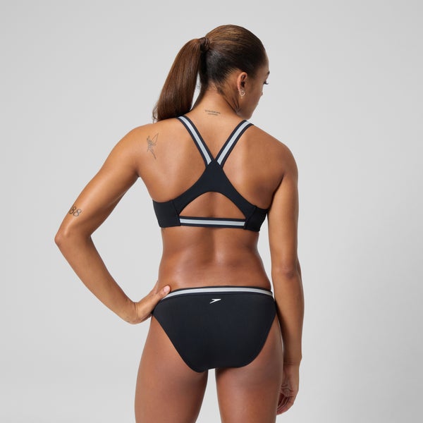 Speedo Women's Vanquisher Two Piece Bikini Black