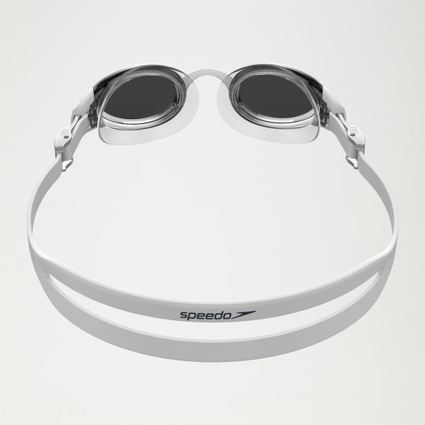 Speedo Unisex Mariner Pro Mirrored Goggles White/Gray