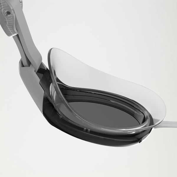 Speedo Unisex Mariner Pro Mirrored Goggles White/Gray