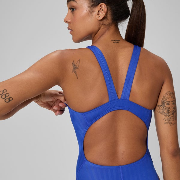 Speedo Women's Aquablade Recordbreaker One Piece Blue