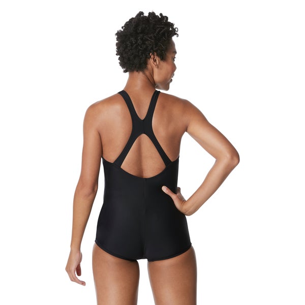 Speedo Women's Conservative Ultraback One Piece Black