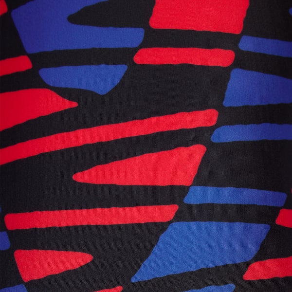 Speedo Women's Disco Boom Super Pro One Piece Red/Blue