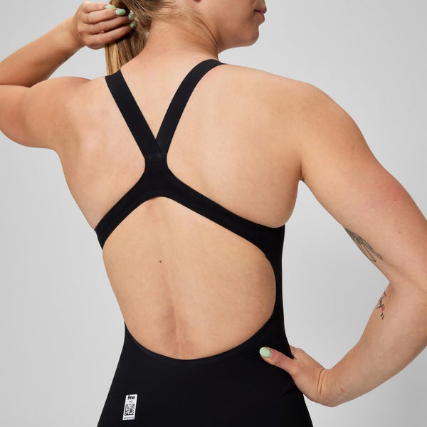 Speedo Women's Fastskin 2.0 LZR Valor 2.0 Openback Kneeskin Black