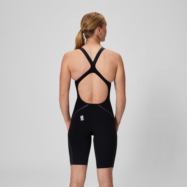 Speedo Women's Fastskin LZR Intent 2.0 Openback Kneeskin Black