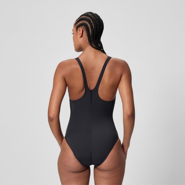 Speedo Women's Hyperboom Butterfly Back One Piece Black/Pink