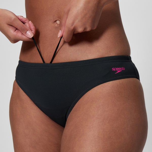 Speedo Women's Hyperboom Butterfly Back Two Piece Black/Pink