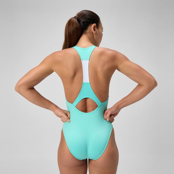 Speedo Women's Jetstream Racerback One Piece Turquoise
