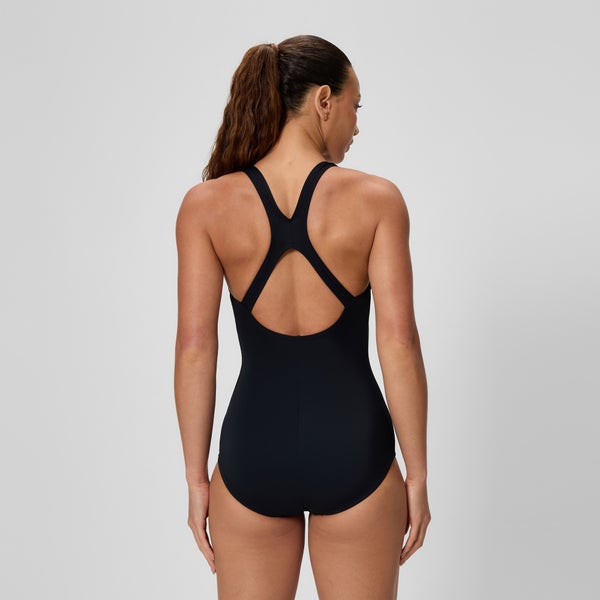 Speedo Women's Ombre Ultraback One Piece Gray/Black