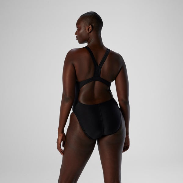Speedo Women's ProLT Super Proback Solid One Piece Black