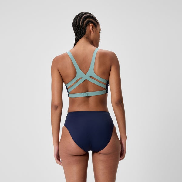 Speedo Women's Sculpture Classic Bikini Bottom Navy