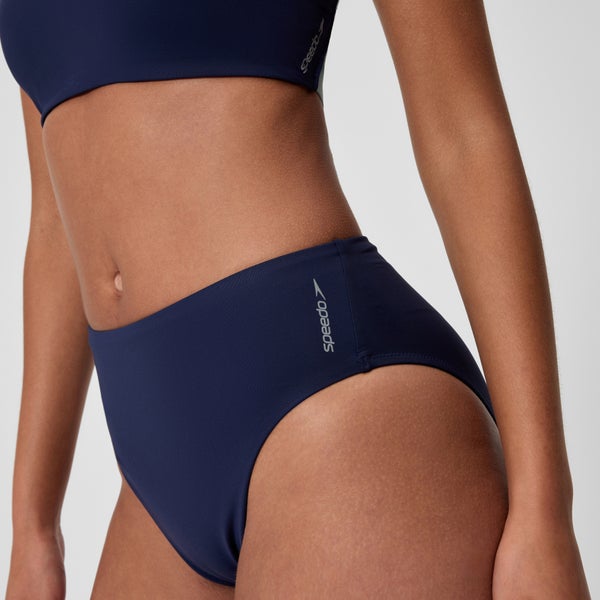 Speedo Women's Sculpture Classic Bikini Bottom Navy