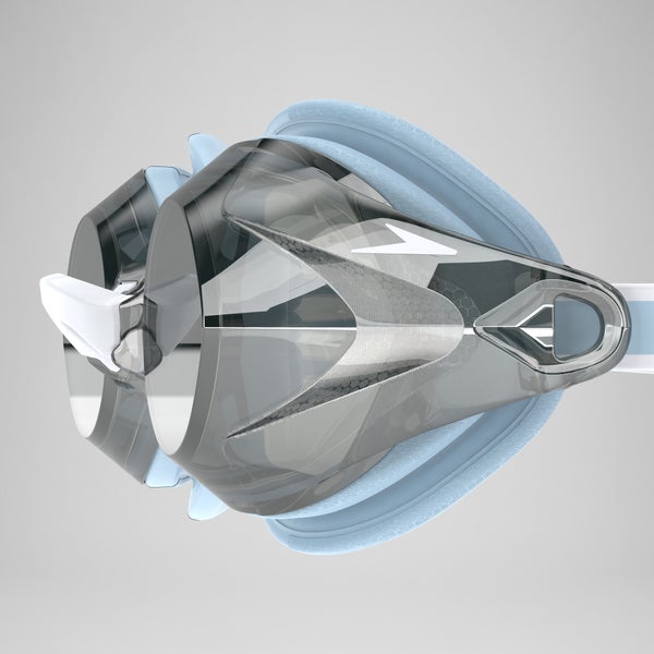 Speedo Women's Vanquisher 3.0 Mirror Goggles Blue/Gray