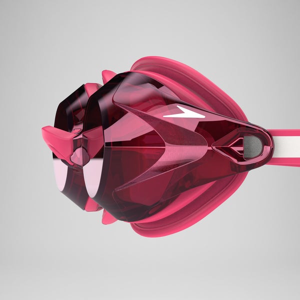 Speedo Women's Vanquisher 3.0 Mirrored Goggles Pink