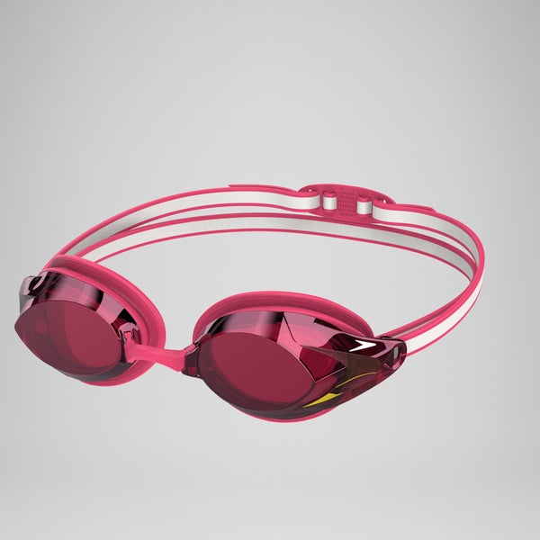 speedo Women's Vanquisher 3.0 Mirrored Goggles Pink