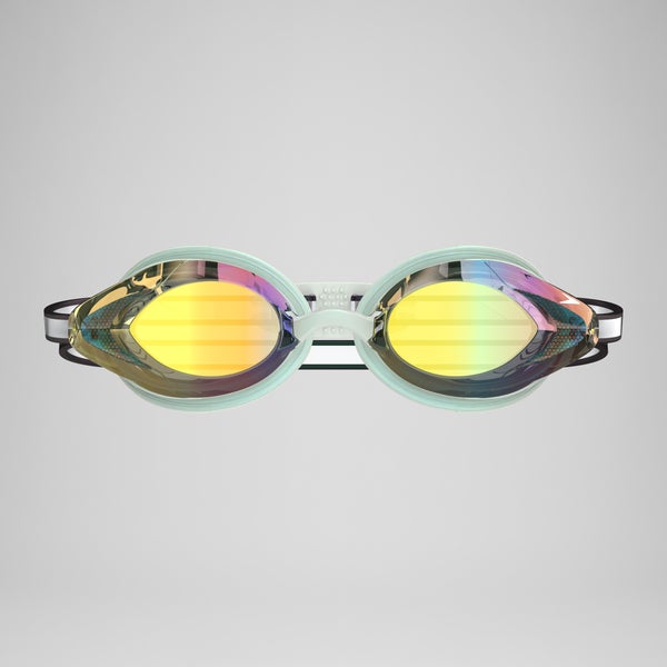 Speedo Women's Vanquisher 3.0 Mirrored LTD Goggles Gray/Blue