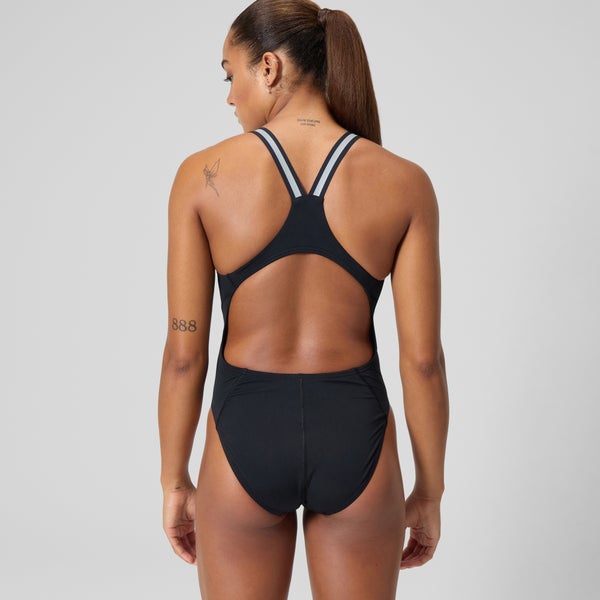 Speedo Women's Vanquisher Thick Strap One Piece Black